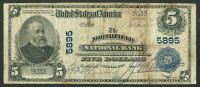 Northfield, Minnesota, Charter #5895, 1902PB $5, 9033
